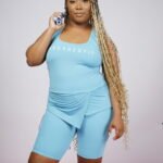 Serenity Blue Racer Back Tank