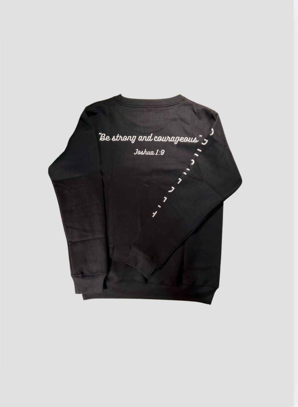 Black Inspirational Sweatshirt - Image 2